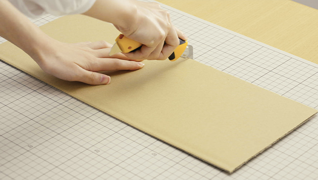 Work on a stable, flat surface
