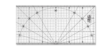 OLFA MQR-15x60 15 x 60 cm Ruler For Patchwork Measurement MADE IN JAPAN_EN